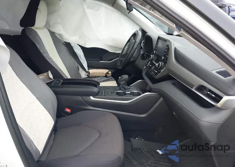 2022 Toyota Highlander L из США, поврежденный, VIN 5TDCZRAH3NS546761